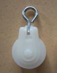 Small Nylon Roller Chicken Pulley Poultry Farm Equipment