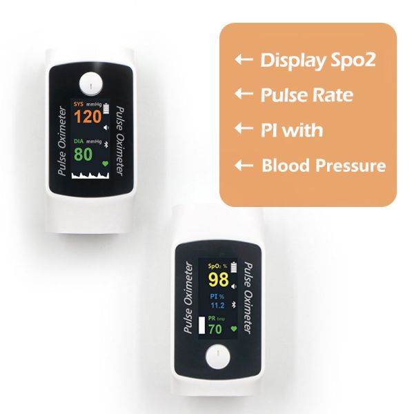 New Continuous Pulse Oximeter with Blood pressure function