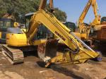 Yellow Used Crawler Excavator Komatsu PC78US-6 Construction Equipment Earthmovin