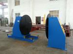 Head Tail Stock Welding Positioner , Welding Turn Table For Flange Elbow Welding