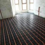 Floor Heat System Water Floor Heating HDPE Plastic Strip Underfloor Heat