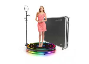 Wholesale Fashionable 360 Camera Booth Portable 360 Degree Selfie Video Automatic Rotating from china suppliers