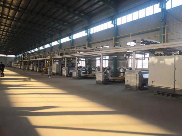 Carton Box Muti Ply Corrugated Cardboard Making Machine / Production Line