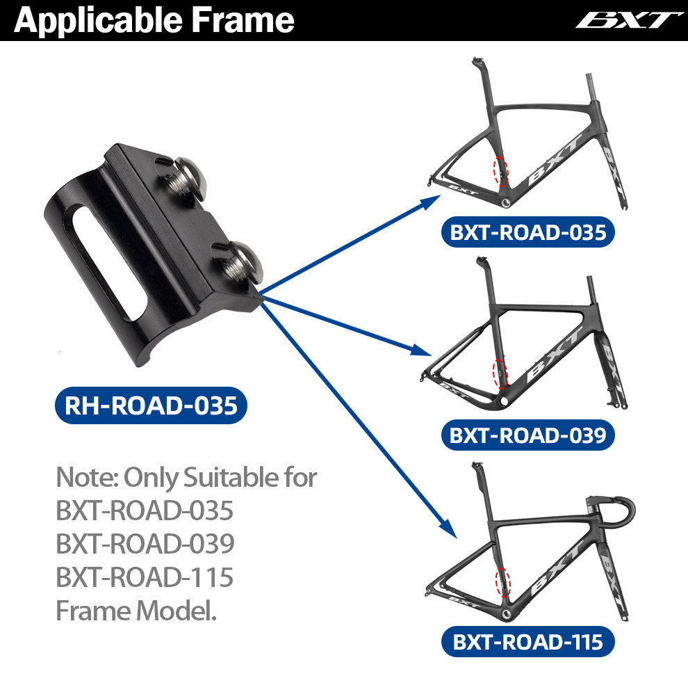 BXT Bicycles Parts Mountain Road Bicycle Front Derailleur Adapter Base