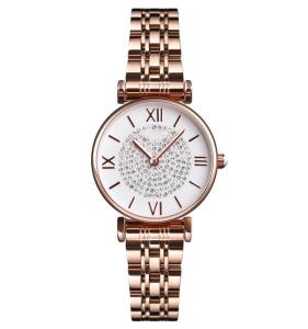 Wholesale quartz watches for ladies 1533 Luxury Best Selling Quartz Watch Woman Rose Gold Beautiful from china suppliers