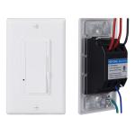 ETL Certified 0-10V Dimmer Switch For Incandescent Light Control