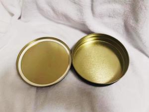 Wholesale Vacuum Empty Caviar Tin Can Food Grade Packaging 500ml with matte black inside gold from china suppliers