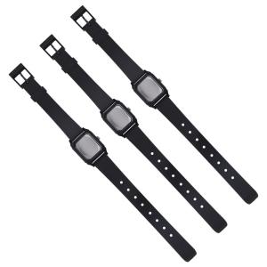 Wholesale Skin Friendly Silicone Rubber Wristband , Silicone Watch Strap 24mm from china suppliers