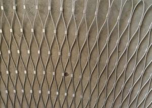 Wholesale 1.5mm 7*19 Wire Rope Mesh 13*13mm Stainless Steel Cable Mesh Fencing from china suppliers