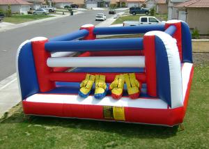 Wholesale 2 Person Inflatable Boxing Ring , PVC Inflatable Fighting Court for Kids from china suppliers