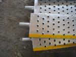 Galvanized Industrial Safety Steel Stair Treads / Grating Metal Step Treads