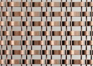 Wholesale 304 Stainless Steel Antique Copper Decorative Woven Wire Mesh For Indoor Partition from china suppliers