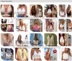 lace crop top, deep v neck halter top/spaghetti strap tank tops/lace colete