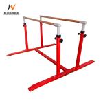 Wooden Outdoor Fitness Gymnastics Parallel Bars in 180*166*80-160cm Size for