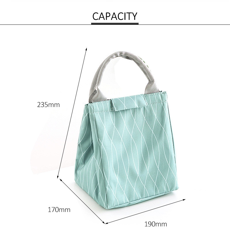 Women Functional Picnic Cooler Lunch Box Bag