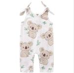 Wholesale Baby Boy Clothes Rompers Cartoon Pattern Cute Koala 100% Cotton