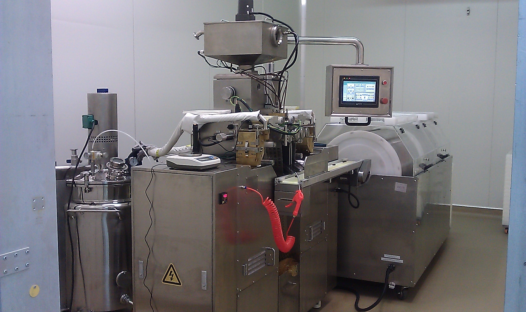 R & D Scale Soft capsule forming Machine encapsulation With Faults Diagnosis
