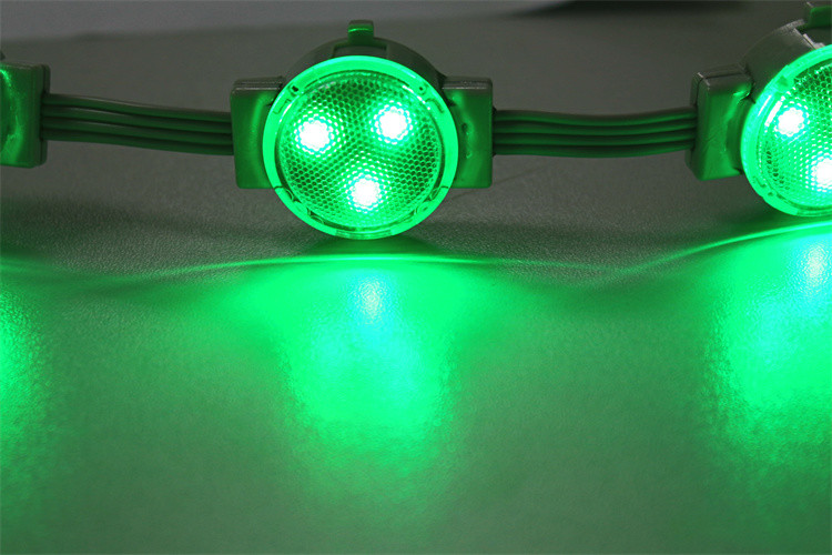 Christmas LED Pixel Point Lighting Lights 2835 30mm 12V Outdoor Aluminum Profile Permanent Programmable Lighting Track
