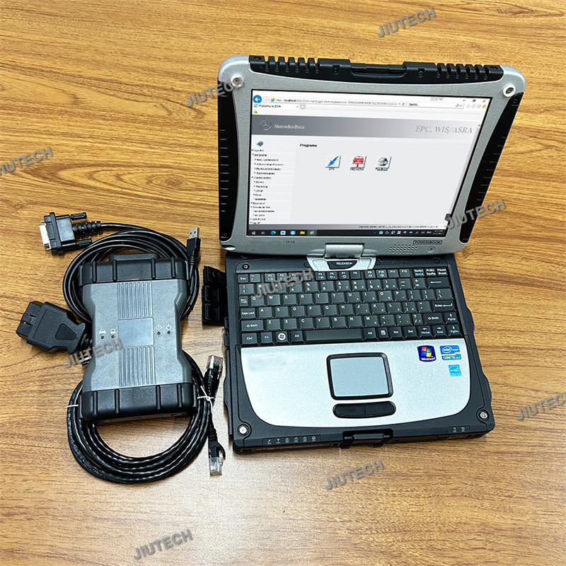 Top MB Star C6 DoIP With WIFI SD Connect C6 With Software MB Sd C6 Multiplexer Car Diagnostic Tools +CF19 Laptop