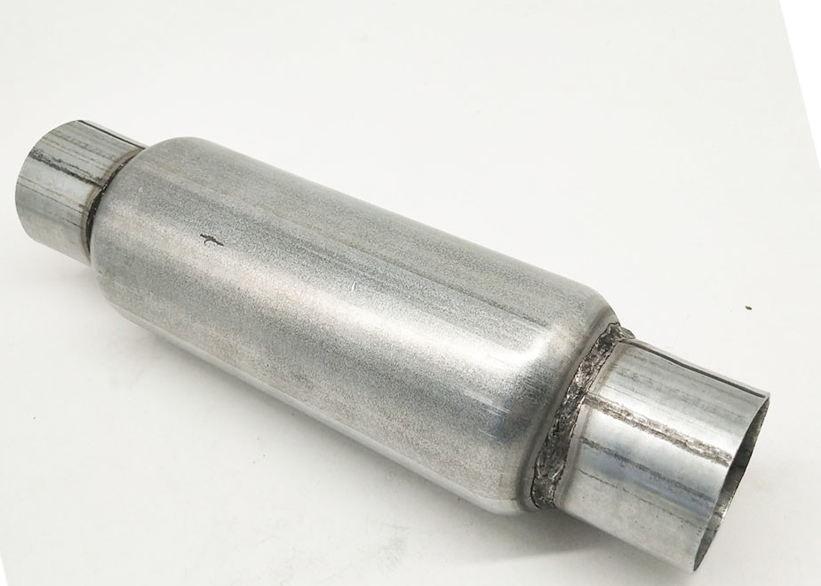 Id 2.25" 57mm Ss409 Exhaust Muffler Resonator Bottle Style