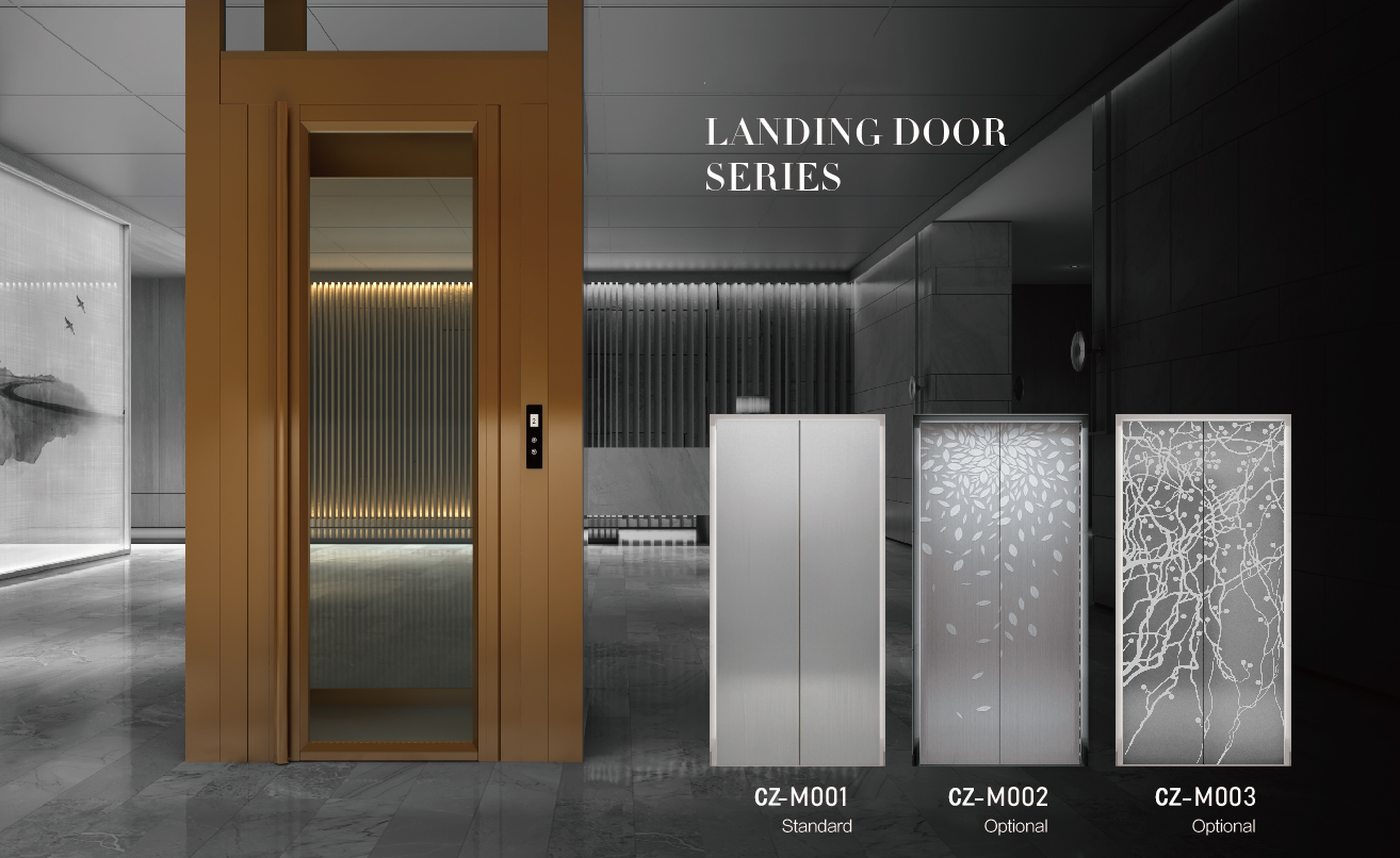 Small Traction Type Home Monarch Villa Lift Stainless Steel Private Building Elevator