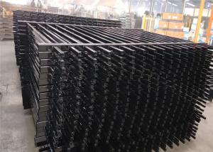 Wholesale Industrial Steel Security Crimped Spear Fencing Panels from china suppliers
