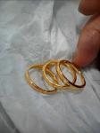 TiN Gold Coating On Jewelry 24K Real Gold Sputtering Deposition On Watches