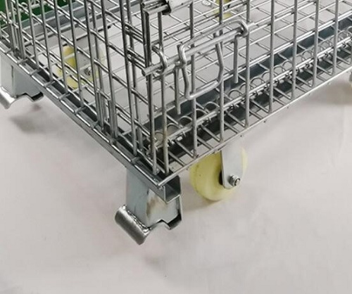 Durable Mesh 50 x 50 Folding Wire Container 48x40x42 Loading 600 kg