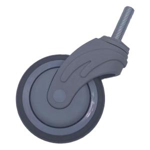 Wholesale 5 Inch Swivel TPR Stem Medical Casters Wheels For Trolley Furniture from china suppliers