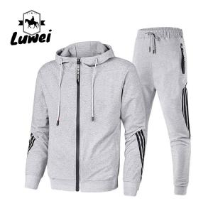 Wholesale Plus Size Men Sportswear Set Autumn Athletic Wear Zipper Tracksuits from china suppliers