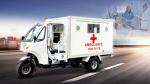 Electric Tricycle Ambulance with Closed Body Type and 800W Motor DY200ZK-A