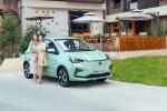 Four Wheel EV Hatchback Electric Vehichle Family Sedan Battery Car 55 KW