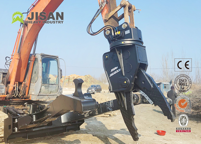 Multi Functional Hydraulic Scrap Scissors Excavator Metal Shears OEM Service
