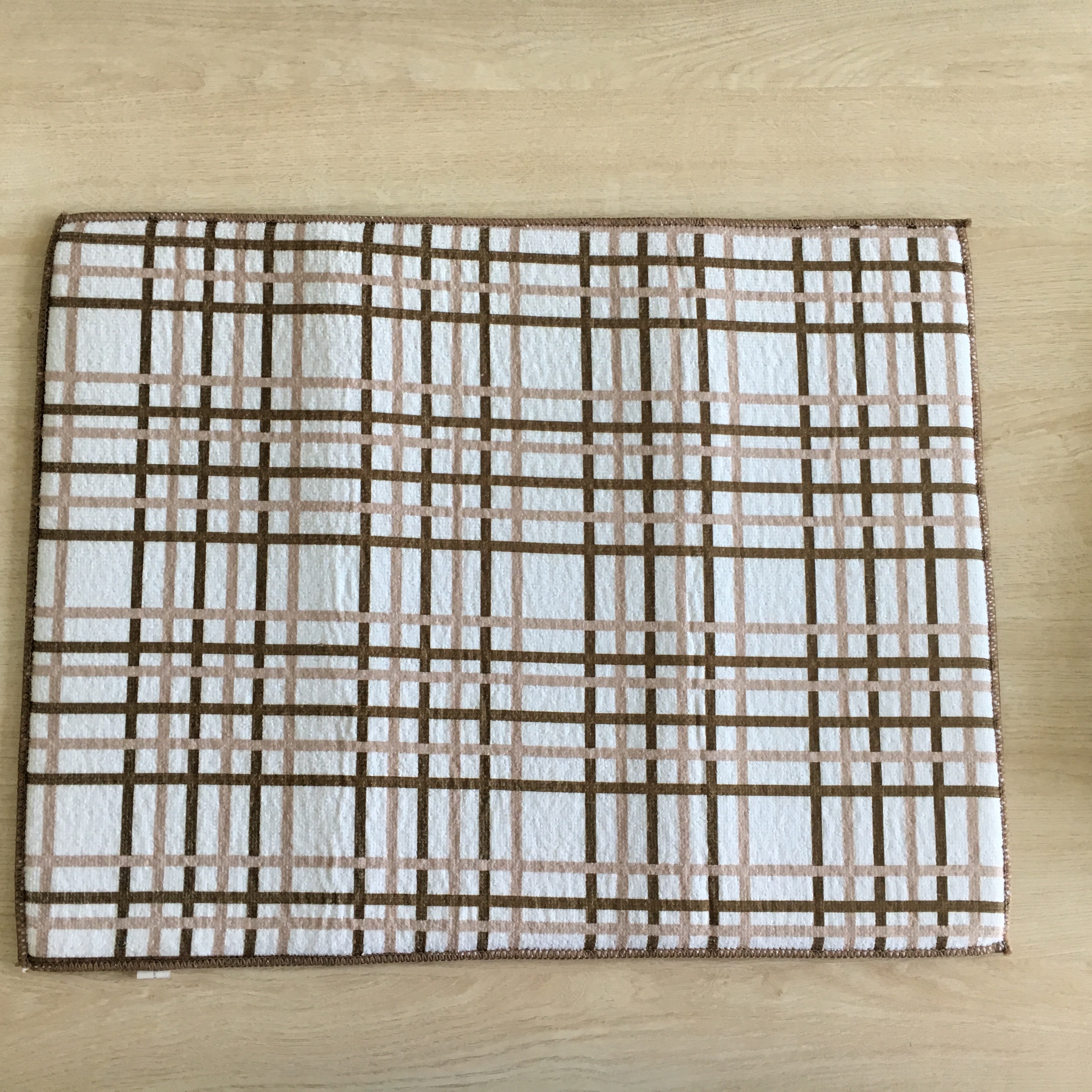 Sinlge packed 1pc Microfiber printeted water absorb dish mat kitchen water pad with good quality