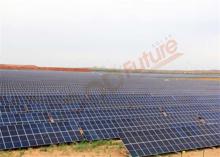 Backtracking 2P Solar Tracker 60 Degree Automatic Tracking