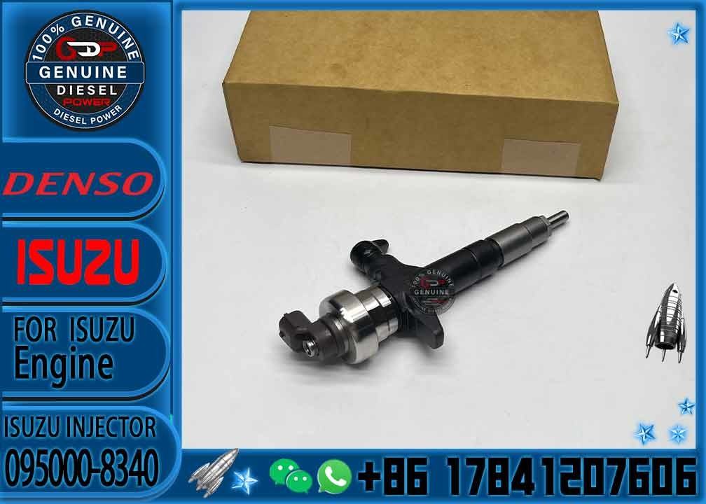 Genuine diesel fuel injector 095000-8340 for 4JJ1 3.0L 8981066932, 8-98106693-2, 8981066931, 8981066930