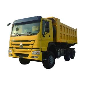 Wholesale Affordable Refurbished Sinotruk Howo 375HP 6x4 Dump Truck with Manual Transmission from china suppliers