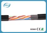 Durable Outdoor Category 6 Ethernet Cable 8 Cores Full Copper 1000FT Single PE