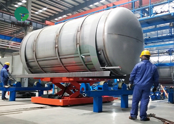 Heat- Resist Heavy Machine Motorized Transport Rail Guided Power Wagon