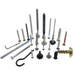 Metric GB Standard Stainless Steel Hex Flange Washer Head Concrete Screw for