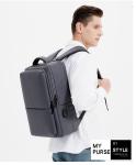 Casual ODM Waterproof Laptop Bag Polyester 0.44m Anti Theft Laptop Backpack