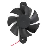 Durable 8025 Frameless Cooling Fan , 74x107x23mm Home Radiator Fan Blower