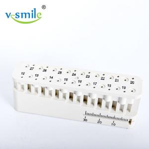 Wholesale Plastic Dental Endo Measuring Block ,ISO13485 For Orthodontists from china suppliers