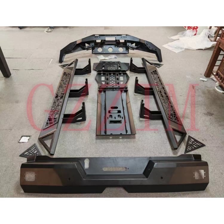 Car Bumper Guard Front Rear Bumper Guard Bull Bar Skid Plate For Toyota 2022 Tundra