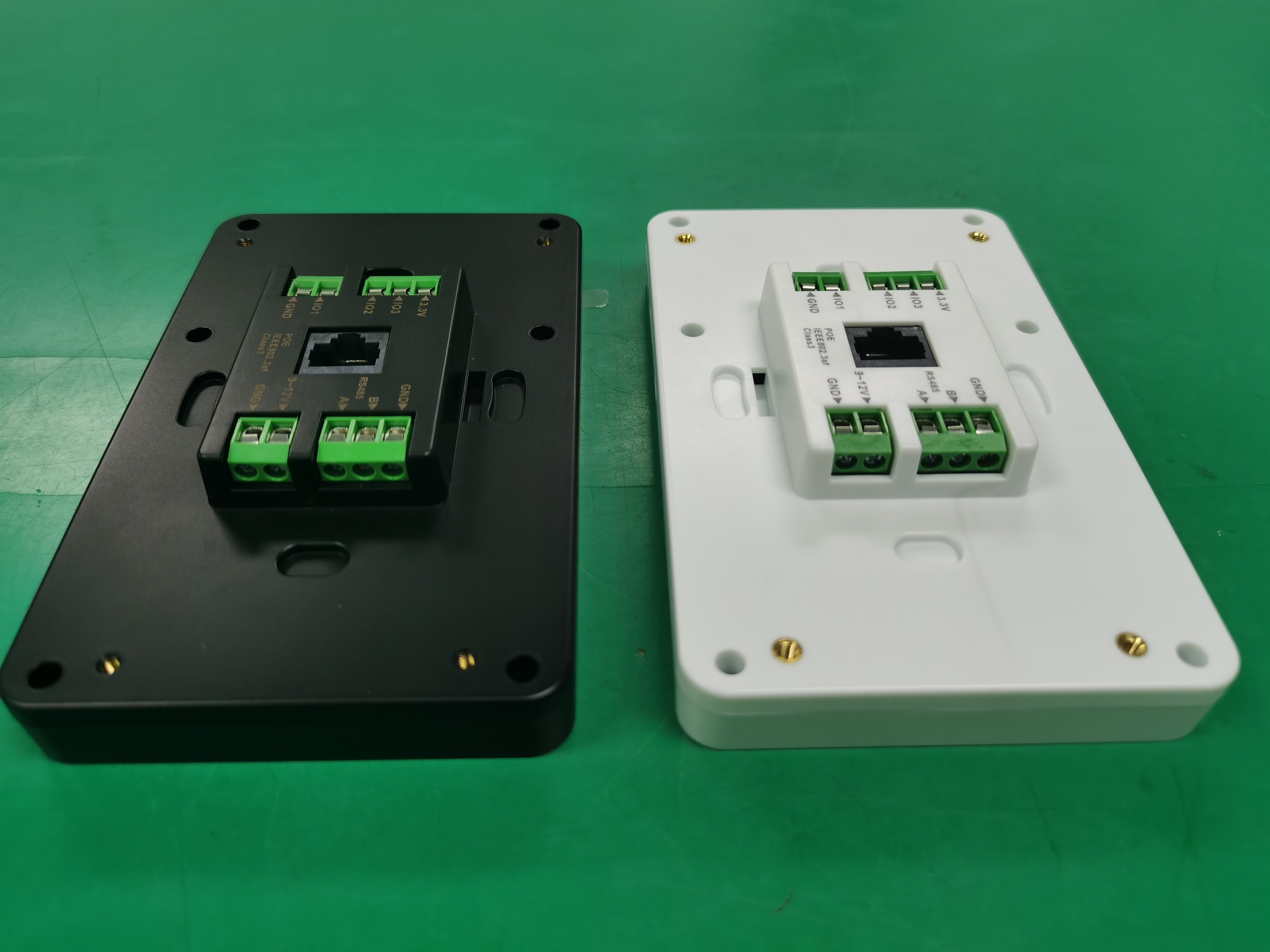 White Color 5 Inch OEM Industrial POE Tablet Small Wall Mount Touch Screen with RJ45 Ethernet NFC Module Serial Port