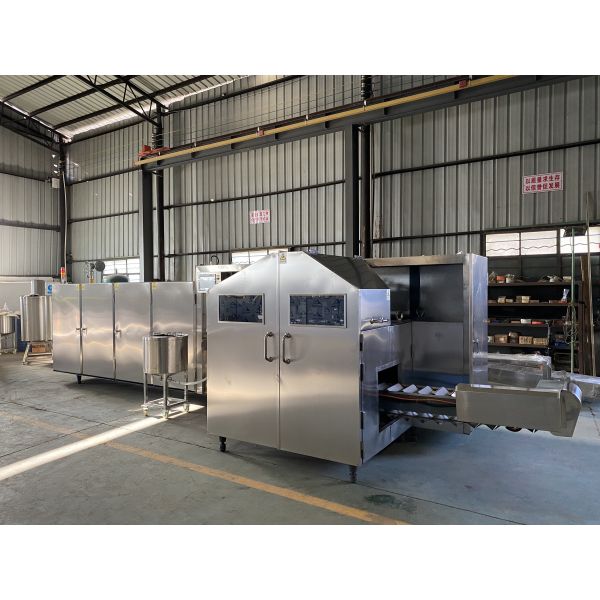 Touch Screen 8kg/H Ice Cream Cone Making Machine