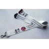 Buy cheap Colorful Event Staff Flat Polyester Lanyards With Logo / Safety Neck Lanyards from wholesalers