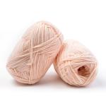 colorful crochet yarn 60% cotton 40% milk cotton yarn sewing yarn for baby