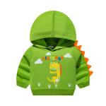 1Y-7Y Children's Sports Shirts Cartoon Dinosaur Hoodie