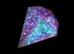 LED diamond-shaped light tree hanging light outdoor waterproofing scenic spots